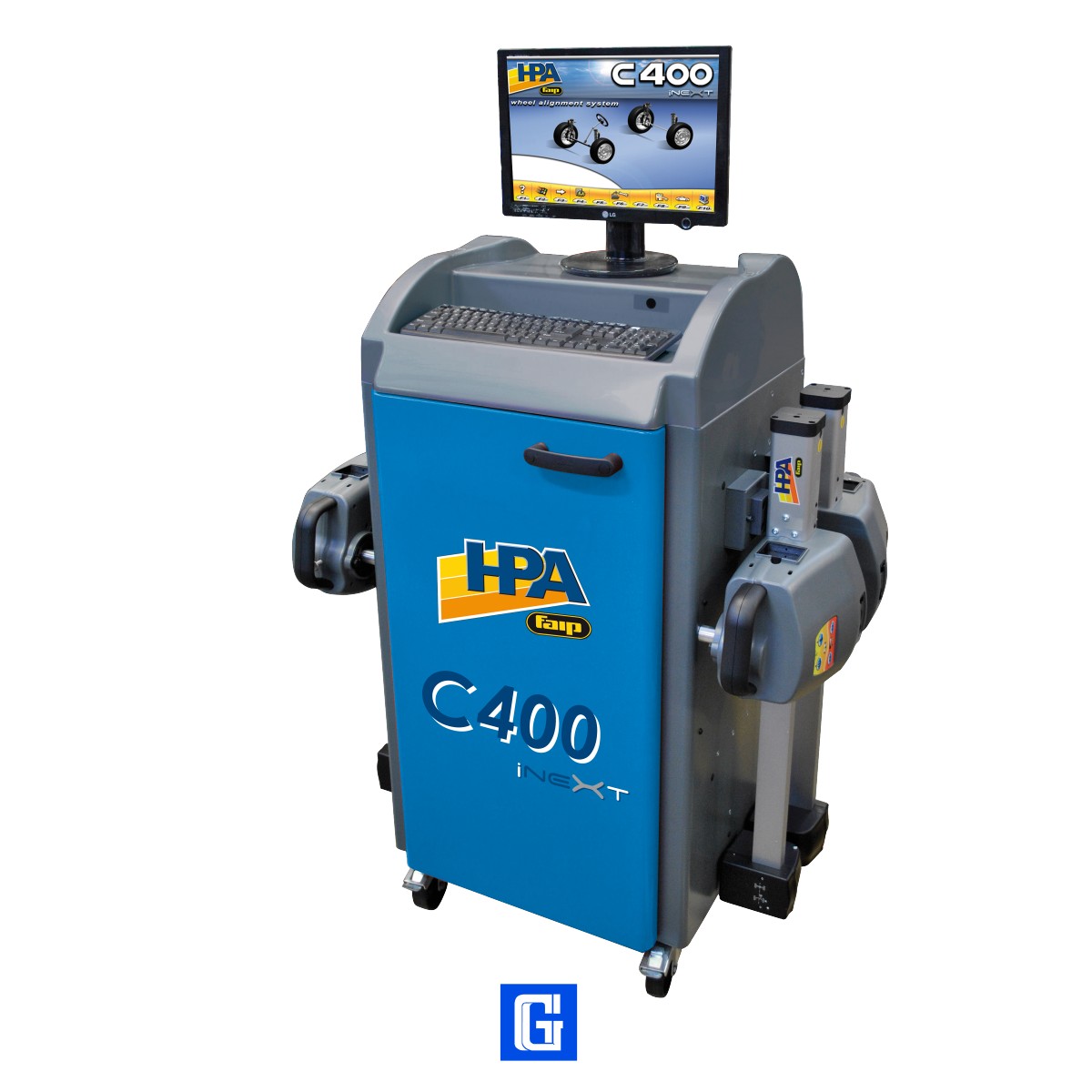 син компютърен стенд за реглаж на HPA FAIP, от ГАР АГЕНТ, модел C 400 i Next